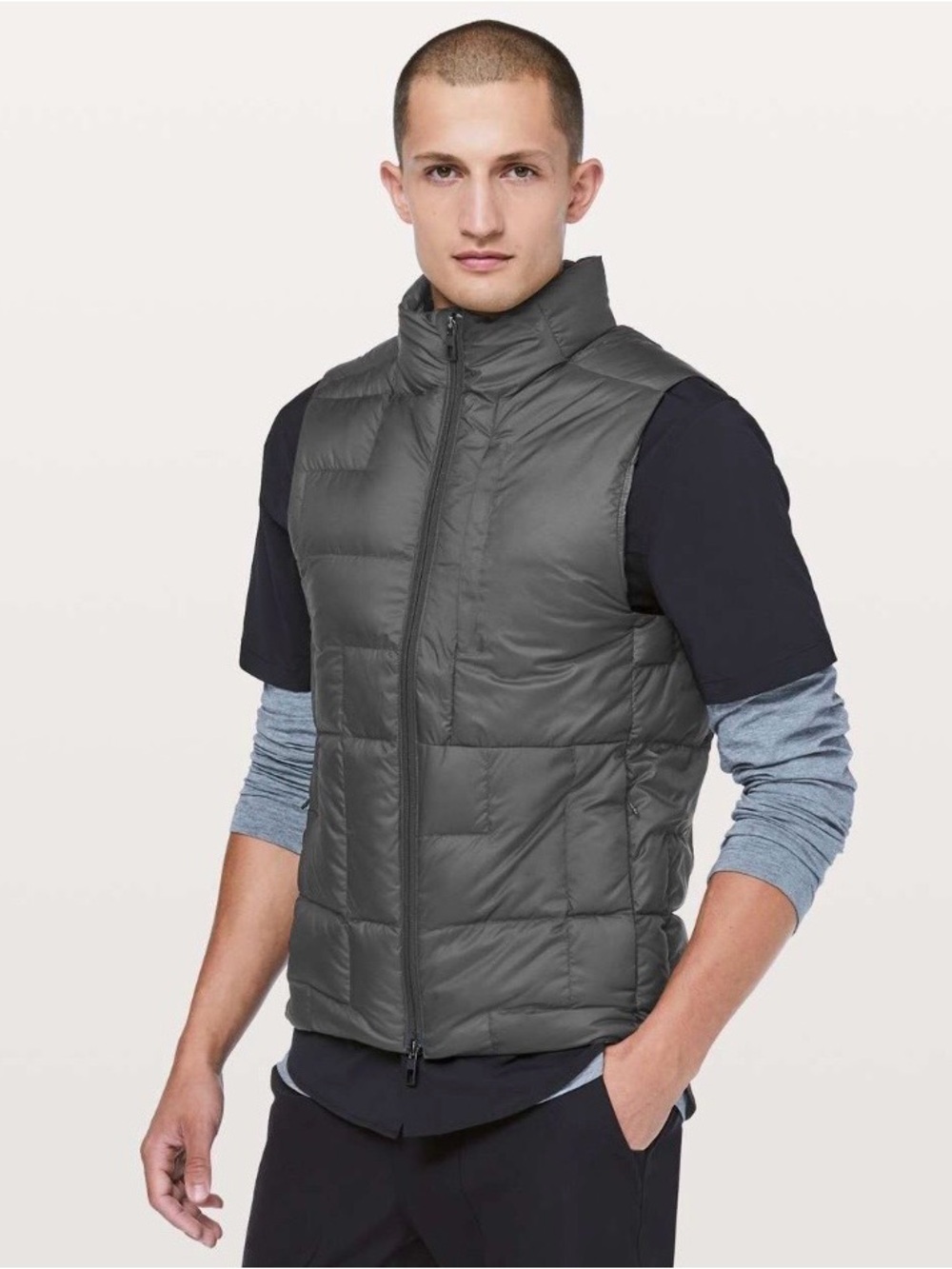 Lululemon men’s Pack It Down Vest
Black medium EUC
